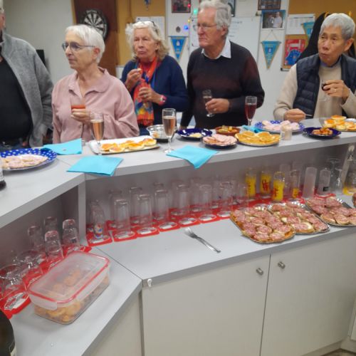 Marie, Danièle, Hervé et Joseph, très attentifs.