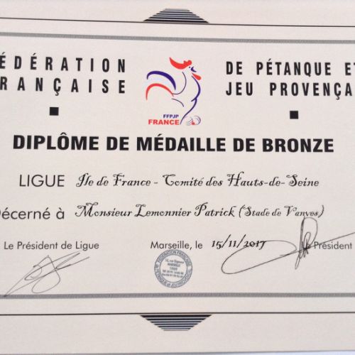 Le diplôme !