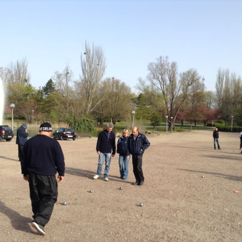 Cathy est venue conforter la doublette Eric-Patrice.