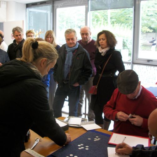 Jacques Thoine épingle le numéro de sa triplette.