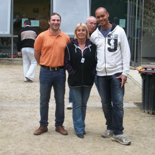 Un trio de choc, même s'ils ne sont pas dans la même équipe.