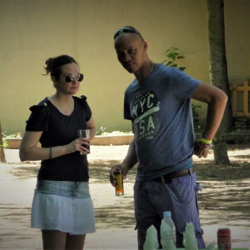 Céline et Steve.