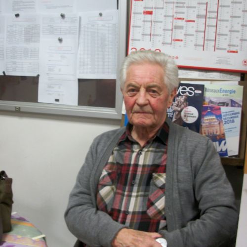 Germain prend la pose.