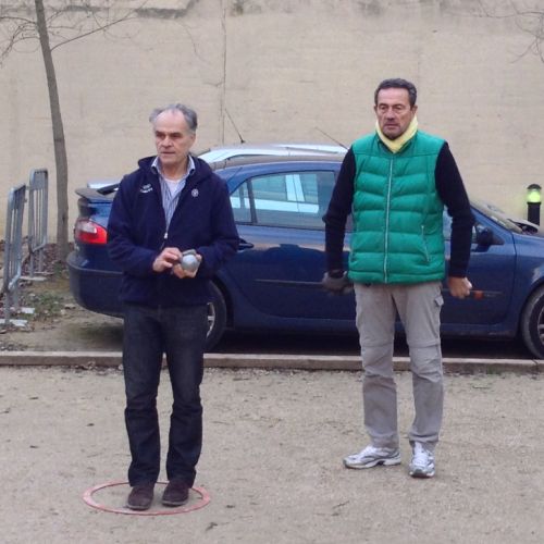 La finale entre Richard et Dominique.