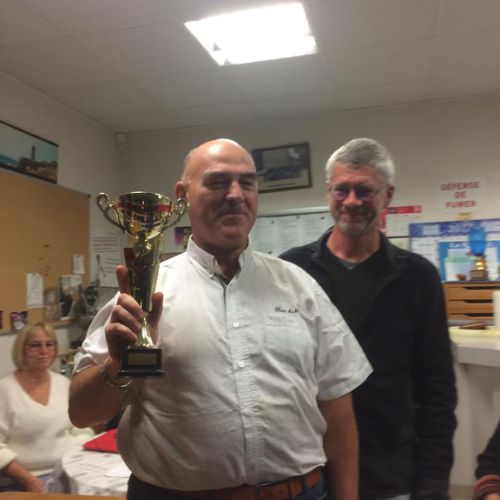 François troisième à la triplette mêlée du 4 juin.