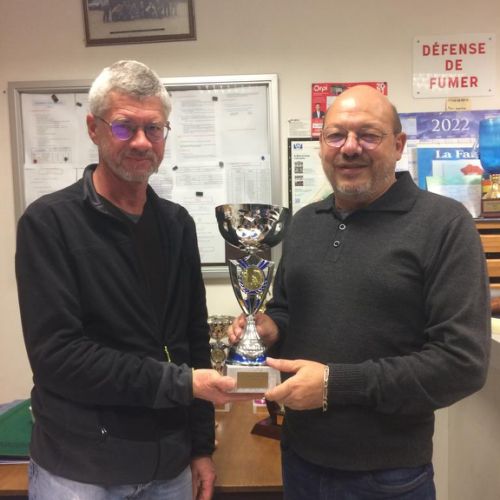 Patrice 1er au Souvenir Pierre Séguier, le 30 octobre.