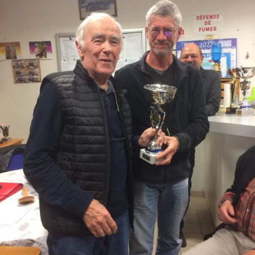 Alain 2ème au Souvenir Pierre Séguier, le 30 octobre.
