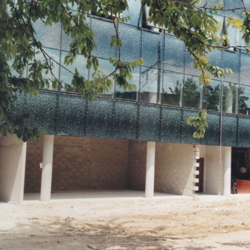Le bâtiment Audiens avec notre club house.