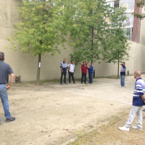 St James contre Fontenay en doublettes.