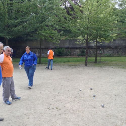 Isabelle vient de mettre un beau point que le tireur de ACBB va enlever.
