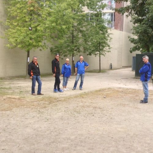 La triplette Cathy-Eric-Dominique, alors que le pointeur de ACBB est dans le rond.