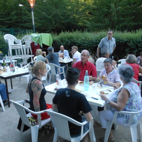 Nelly, Frantz, Françoise, Rita et Patrick.