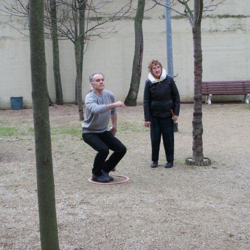 Dominique et Annie en tête à tête.