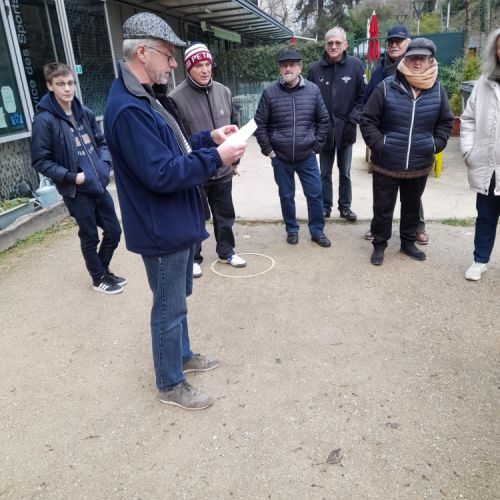 Gabriel, Sylvain et Nathalie.