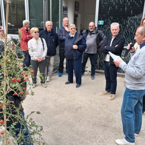 Petit discours de Michel en présence de Monsieur le maire de Vanves.